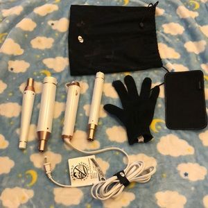 T3 Whirl trio interchangeable styling wand